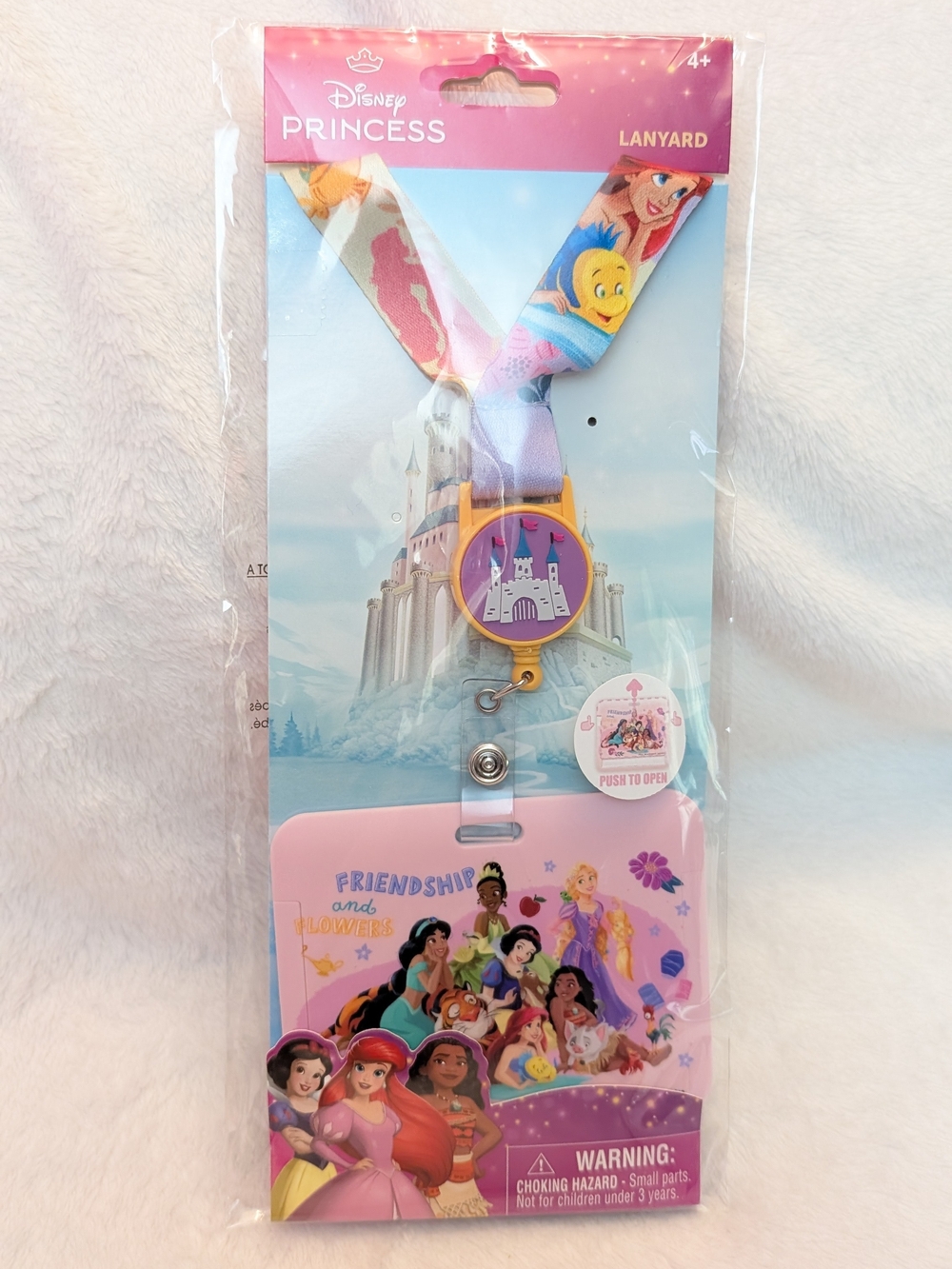 Boxlunch princess lanyard retractable